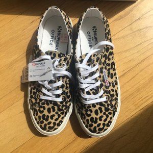 Superga 2750 COTU LEOPARD- size 7.5/38